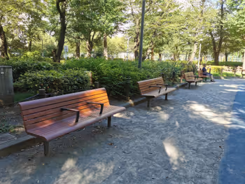 Shinjuku Central Park, near Tochomae Station: Rest Areas including Shiraito Falls - Part 5