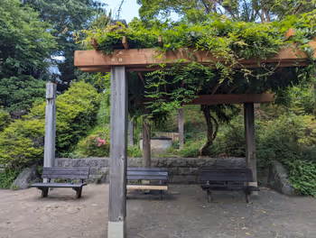 우노키역 우노키 마츠야마 공원의 휴식 장소 그 8