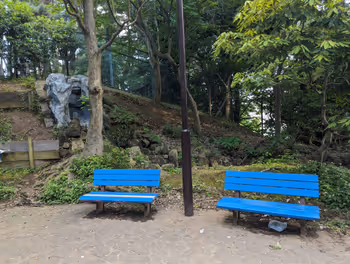 우노키역 우노키 마츠야마 공원의 휴식 장소 그 7