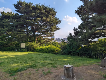 우노키역 우노키 마츠야마 공원의 휴식 장소 그 3