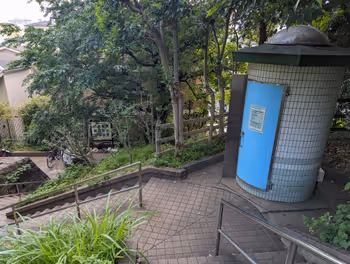 우노키역 우노키 마츠야마 공원의 휴식 장소 그 9