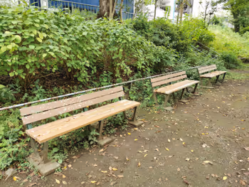 시모타카이도역 타마가와 조스이 제3공원의 휴식 장소 그 9