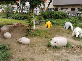 시모타카이도역 타마가와 조스이 제3공원의 휴식 장소 그 7