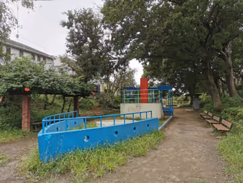 시모타카이도역 타마가와 조스이 제3공원의 휴식 장소 그 4