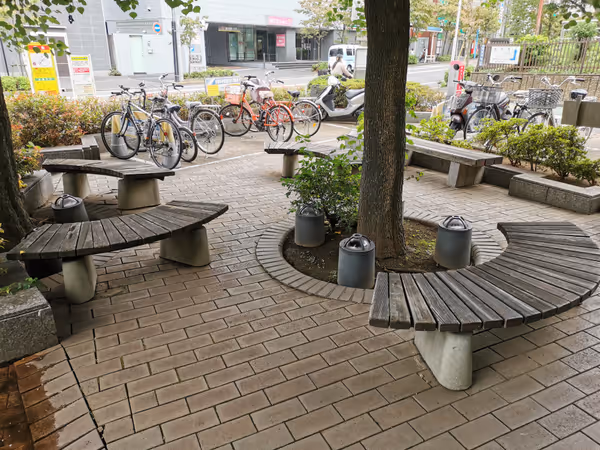 Photo of Wakamatsu-Kawada Station | Wakamatsu Ward Community Center Front | Rest Spot 4