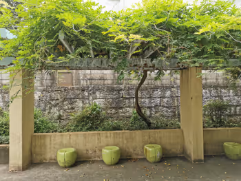Resting area 3 at Yoto Higashi Children's Park, Wakamatsu-Kawada Station