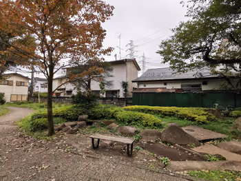 千歳烏山駅北烏山三丁目高架下・松葉山公園の休憩場所その6