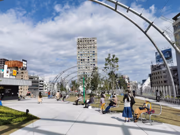 渋谷駅MIYASHITA PARKの休憩場所その2