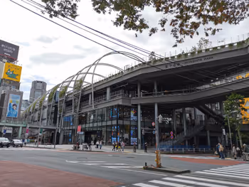 渋谷駅MIYASHITA PARKの休憩場所その1