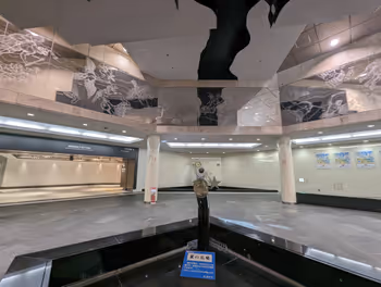 西鉄福岡(天神)駅星の広場の休憩場所その5