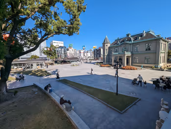 Rest Area near Nakasu-Kawabata Station - Tenjin Central Park, Guest House Side, Part 1