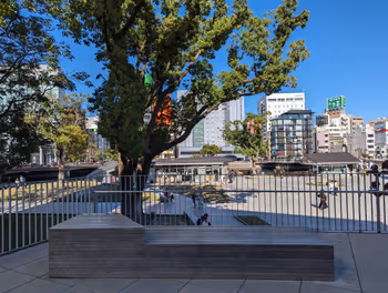 Rest Area near Nakasu-Kawabata Station - Tenjin Central Park, Guest House Side, Part 5