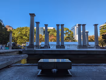 天神南站天神中央公园 市政府一侧的休息场所8