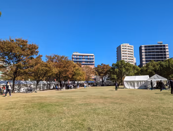 天神南站天神中央公园 市政府一侧的休息场所9