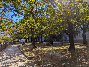 天神南站天神中央公园 市政府一侧的休息场所5