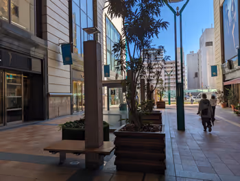 텐진 미나미역 엘가라 파사쥬 광장의 휴식 장소 그 6