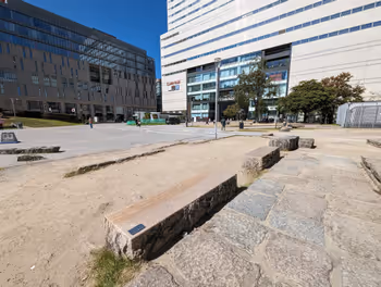 니시테츠 후쿠오카(텐진)역 케고 공원의 휴식 장소 4