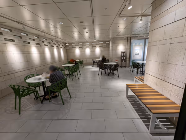 Photo of Nishitetsu Fukuoka (Tenjin) Station | Sparkling Underground Passageway in front of VIORO | Rest Spot 4