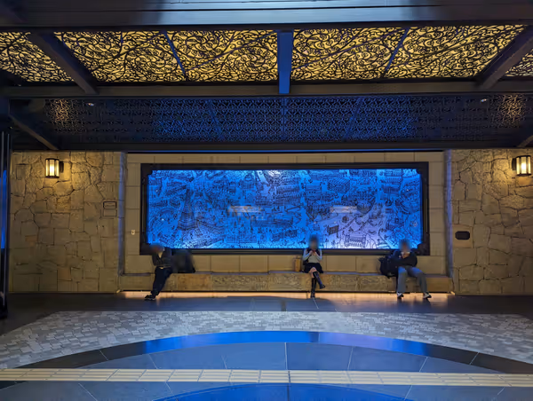 Photo of Tenjin Station | Tenjin Underground Shopping Arcade Stone-Paved Plaza | Rest Spot 2