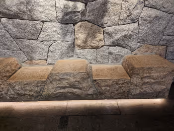 Rest area 3 at Nishitetsu Fukuoka (Tenjin) Station Tenjin Underground Shopping Mall, West 8th Street