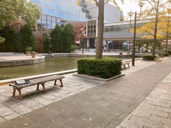 Photo of Island Center Station | Water features around the station | Rest Spot 3