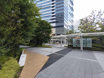 Photo of Toyosu Station | Toyosu Bayside Cross | Rest Spot 3