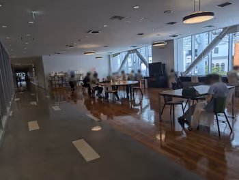 土浦車站土浦市役所 市民休息室的休息場所之五