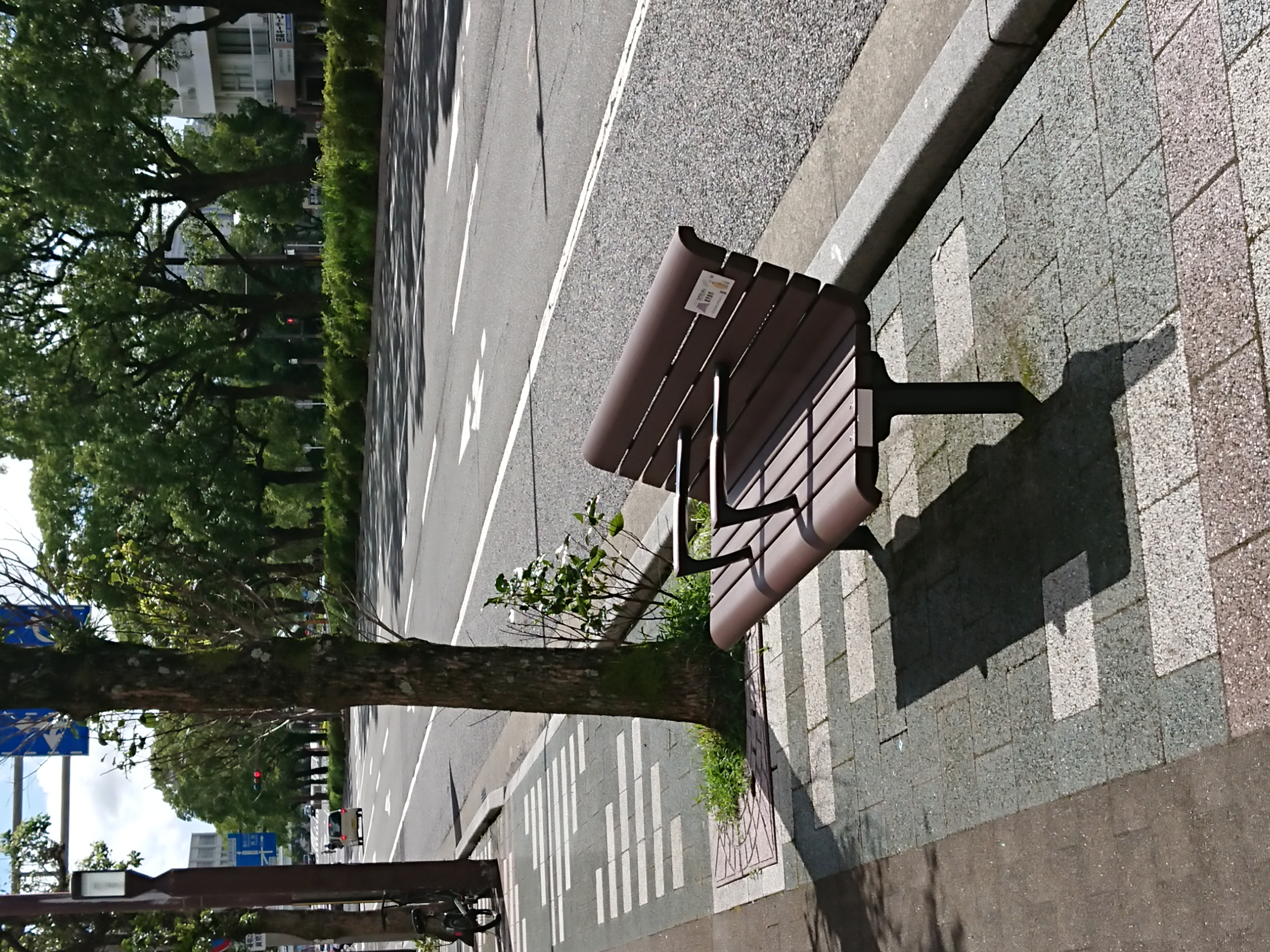 松原小学校前ベンチの写真1