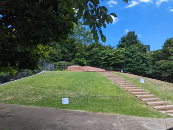 Resting area around the event plaza of Shinagawa Season Terrace, Takanawa Gateway Station, Part 6