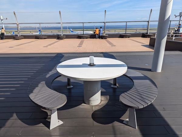 Photo of Haneda Airport Terminal 2 Station | Haneda Airport Terminal 2 Observation Deck | Rest Spot 3