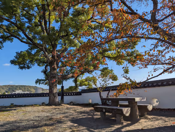 고하시 역 오카야마 성 주변의 휴식 장소 그 4