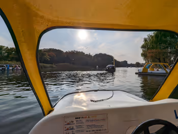 石神井公園站石神井池周邊的休息場所其1