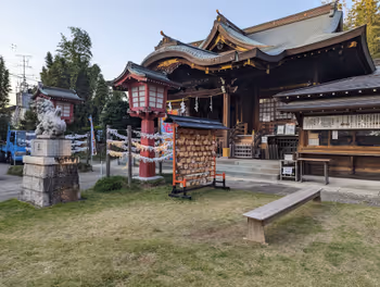 鹭之宫站鹭之宫八幡神社的休息场所其三