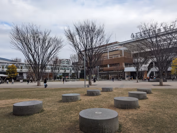 Photo of Nagareyama-Ōtakano-Mori Station | South Exit Urban Plaza / Zelkova Plaza | Rest Spot 5