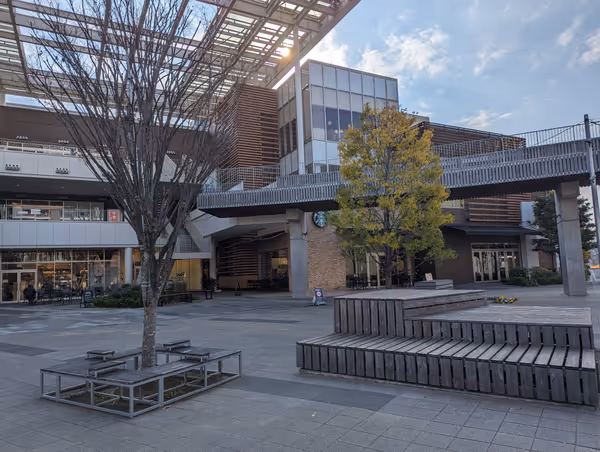 Photo of Nagareyama-Ōtakano-Mori Station | South Exit Urban Plaza / Zelkova Plaza | Rest Spot 3