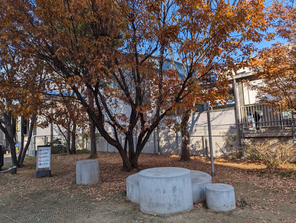 Photo of Nagareyama-Ōtakano-Mori Station | South Exit Urban Plaza, Bicycle Parking Area | Rest Spot 3
