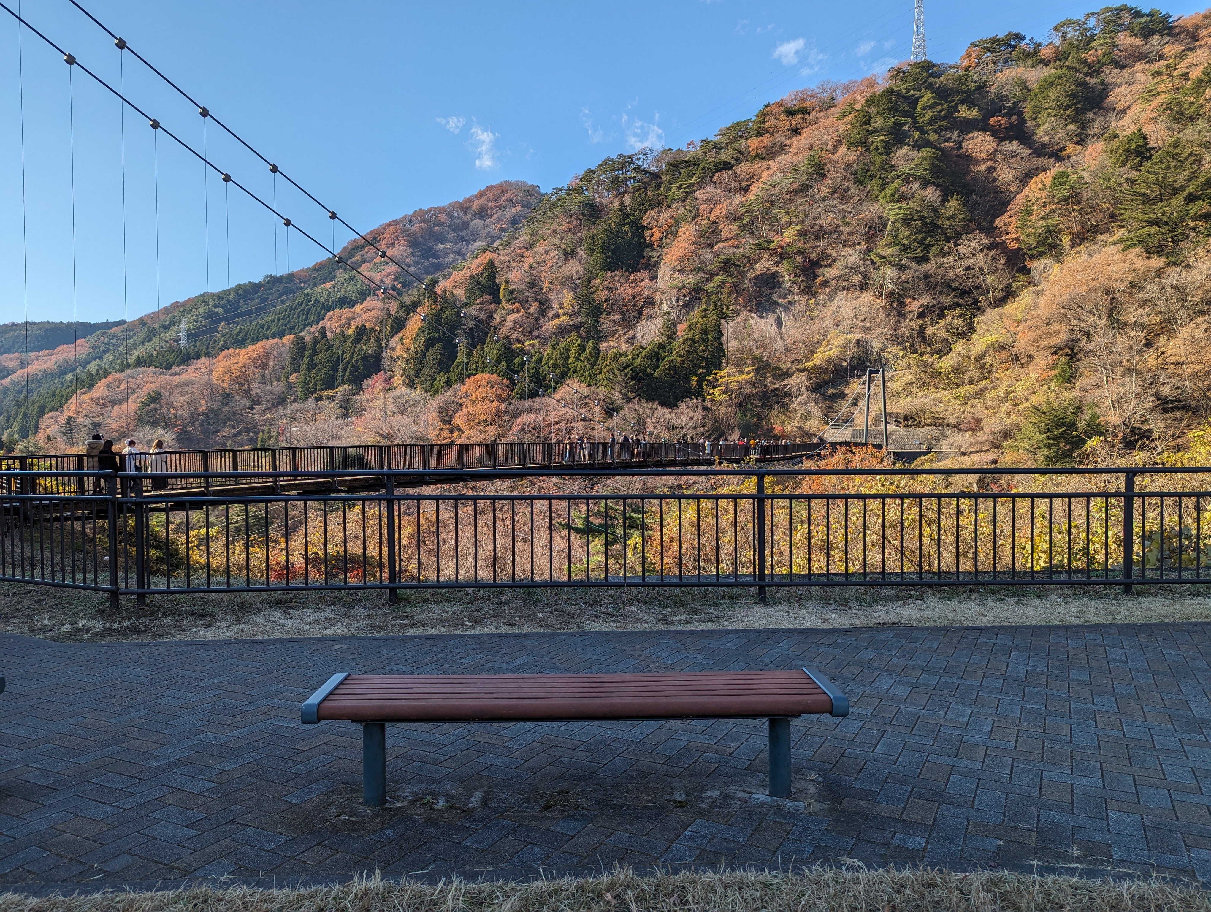 Photo of Kinugawa Onsen Station | Kinutateiwa Great Suspension Bridge | Rest Spot 1