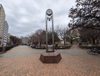 Rest area in Reisen Park near Nakasu-Kawabata Station, Part 1