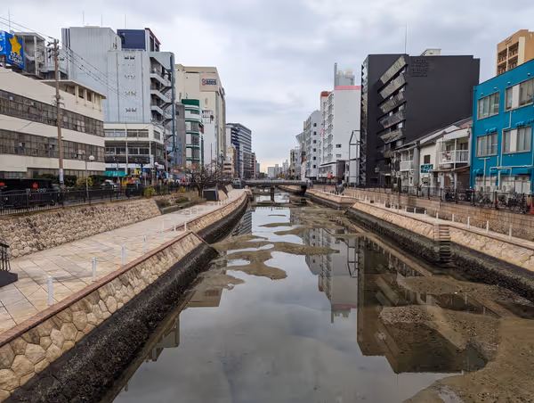 Photo of Nakasukawabata Station | Hakata River Nakasukawabata Near | Rest Spot 1
