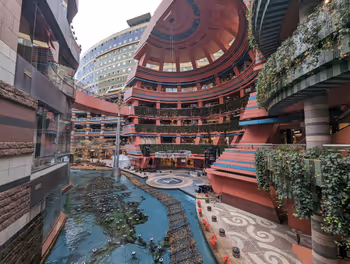 Rest area at Gion Station Canal City B1F, part 1