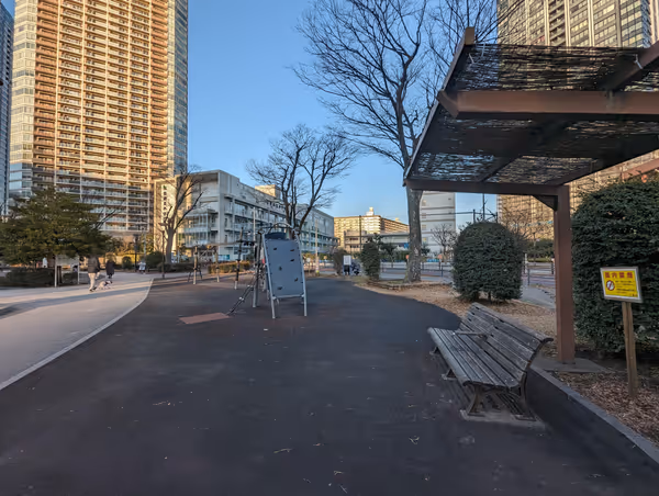 Photo of Toyosu Station | Toyosu 3-chome Park | Rest Spot 4