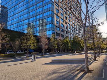 豐洲站日落步道休息處7