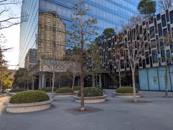 豐洲站日落步道休息處5