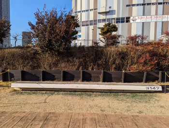 豊洲駅ドッグ周辺の休憩場所その3