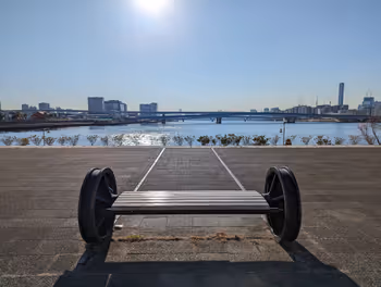 도요스역 도요스 공원의 휴식 장소 그 5