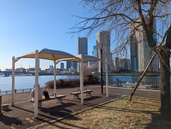 도요스역 도요스 공원의 휴식 장소 그 7