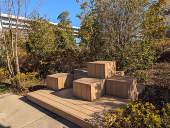 아리아케역 아리아케 가든 파크의 휴식 공간 그 2