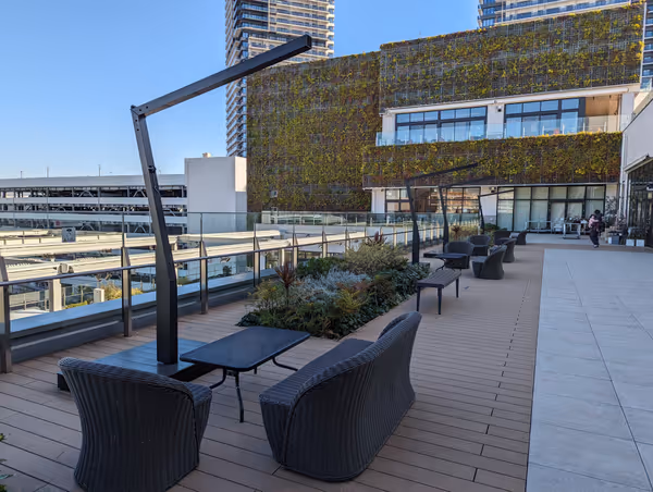 Photo of Ariake Station | Ariake Garden: Community Terrace · Wind Terrace | Rest Spot 5