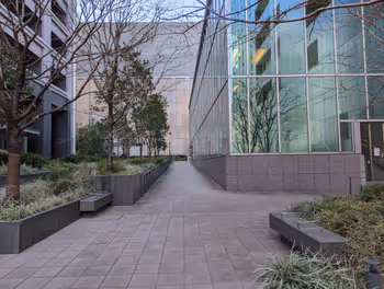 渋谷駅渋谷区役所裏の休憩場所その5