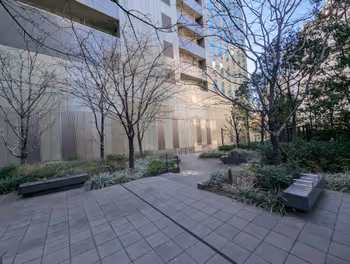 渋谷駅渋谷区役所裏の休憩場所その4